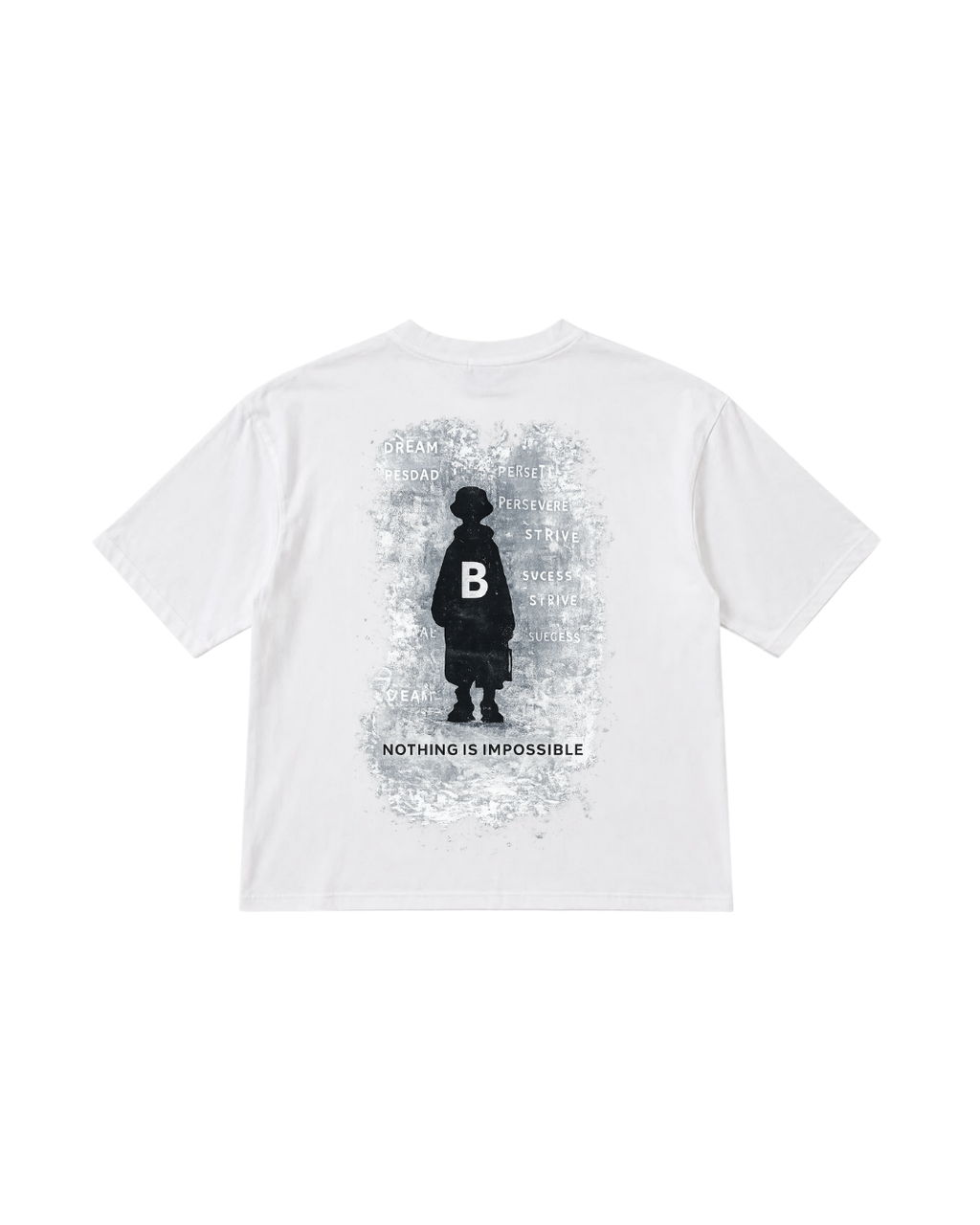 Banless – Nothing Is Impossible Graphic Oversized T-Shirt