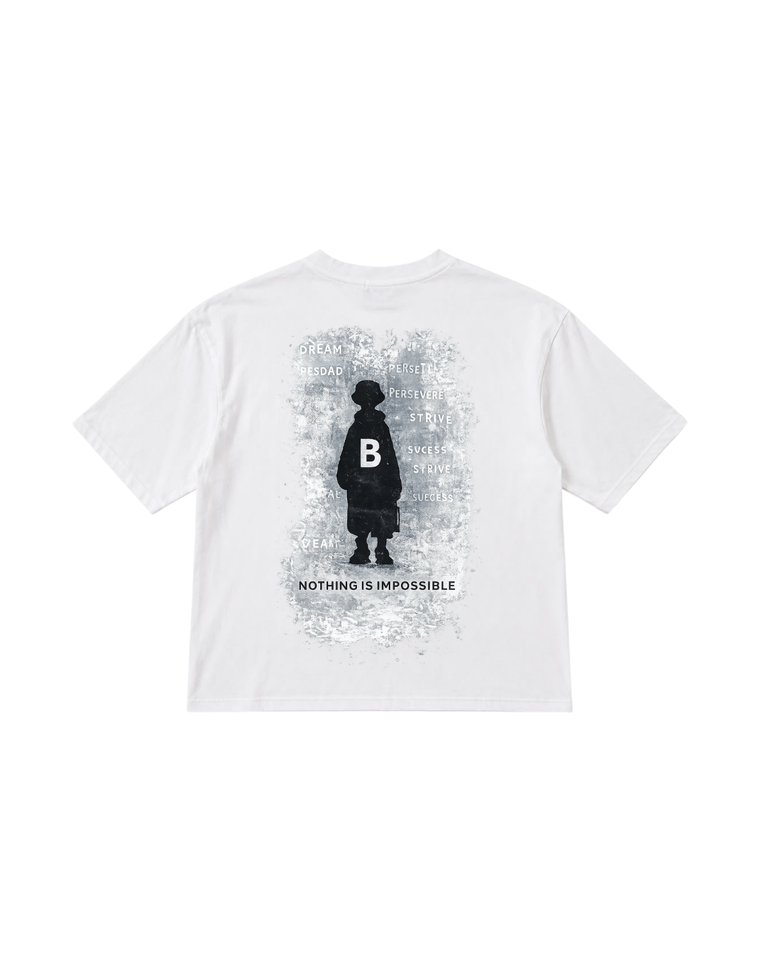 Banless – Nothing Is Impossible Graphic Oversized T-Shirt