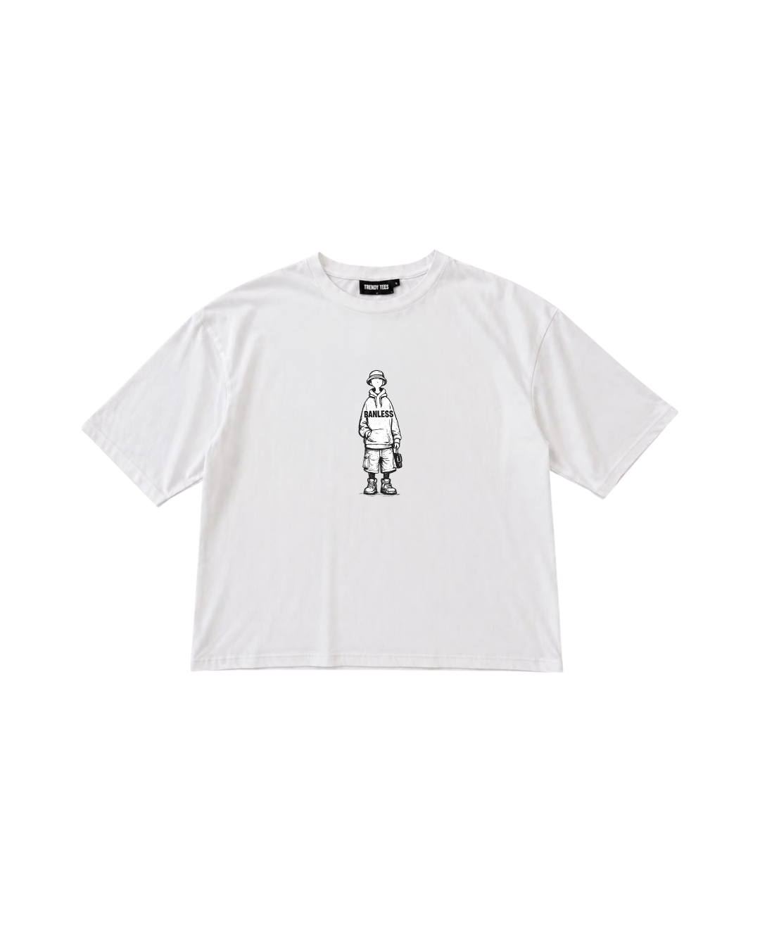 Banless – Nothing Is Impossible Graphic Oversized T-Shirt