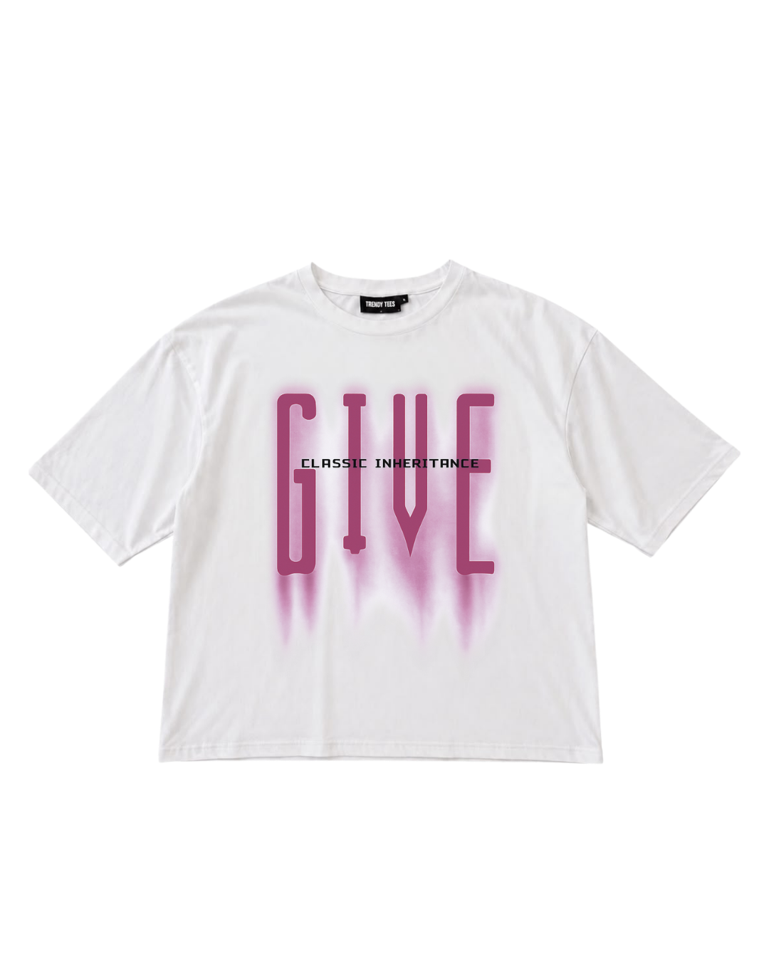 GIVE Classic Oversized Boxy Fit T-Shirt