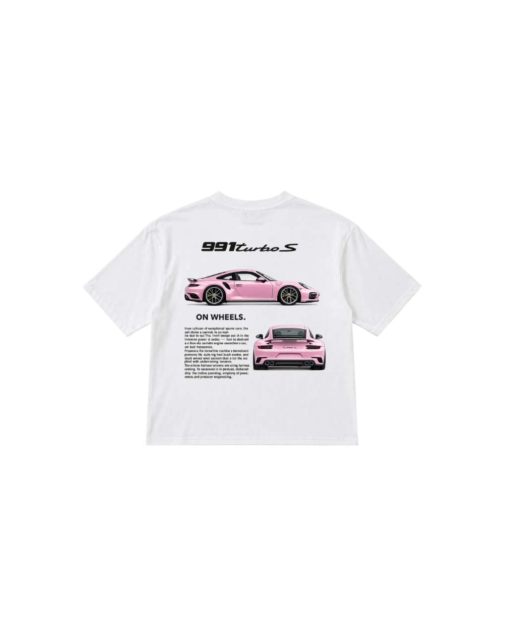 991 Turbo S Oversized Boxy Fit T-Shirt