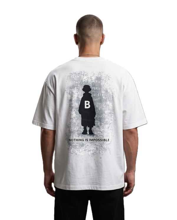 Banless – Nothing Is Impossible Graphic Oversized T-Shirt