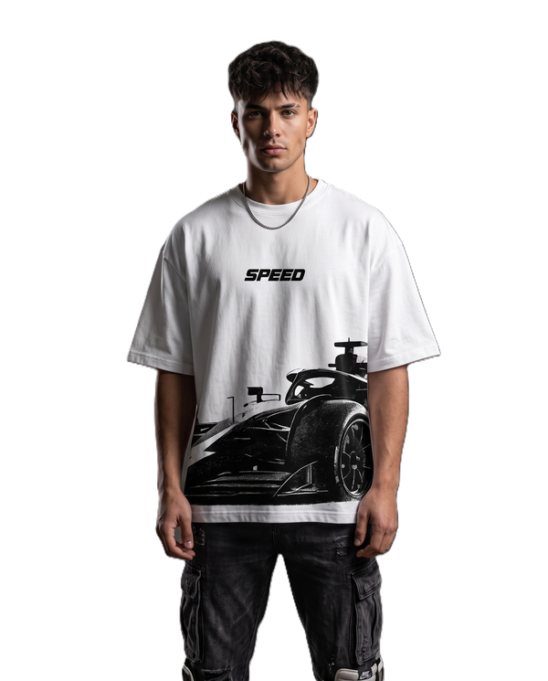 Speed Formula Racing Oversized Boxy Fit T-Shirt